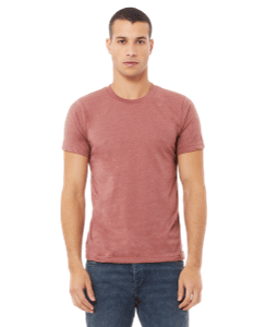 3001 Heather Mauve Bella and Canvas Unisex T-shirts sold by RQC Supply Canada