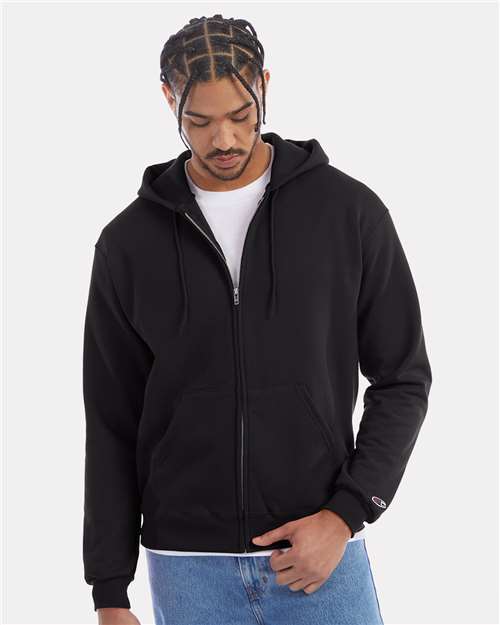 Champion Men's Powerblend® Full-Zip Hooded Sweatshirt - S800