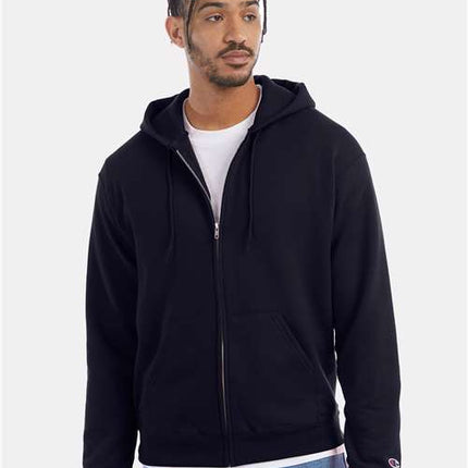 Champion Men's Powerblend® Full-Zip Hooded Sweatshirt - S800