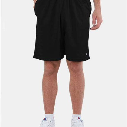 Champion Men's Polyester Mesh 9" Shorts with Pockets - S162