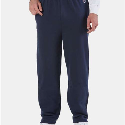 Champion Men's Powerblend® Open-Bottom Sweatpants with Pockets-  P800