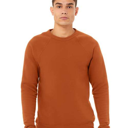 Unisex Sponge Fleece Raglan Crewneck Sweatshirt