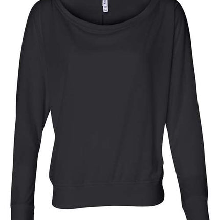 Women’s Flowy Off Shoulder Long Sleeve Tee