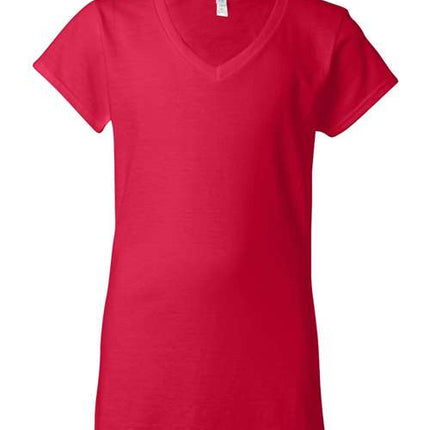 Gildan Women's Softstyle® V-Neck T-Shirt - 64V00L
