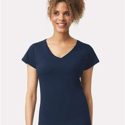 Gildan Women's Softstyle® V-Neck T-Shirt - 64V00L