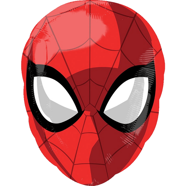 Spiderman Face Mylar Foil Balloons sold by RQC Supply Canada an arts and craft store located in Woodstock, Ontario