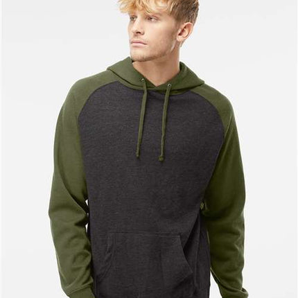 Unisex Raglan Hooded Sweatshirt