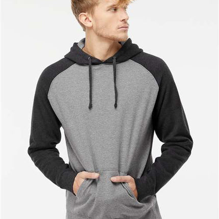 Unisex Raglan Hooded Sweatshirt