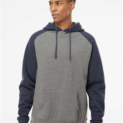Unisex Raglan Hooded Sweatshirt