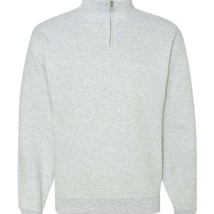 Unisex Nublend® Cadet Collar Quarter-Zip Sweatshirt