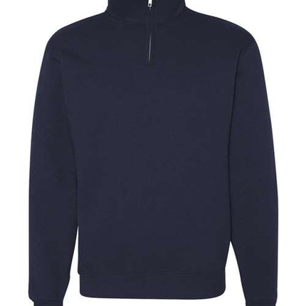 Unisex Nublend® Cadet Collar Quarter-Zip Sweatshirt