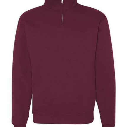 Unisex Nublend® Cadet Collar Quarter-Zip Sweatshirt