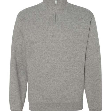 Unisex Nublend® Cadet Collar Quarter-Zip Sweatshirt