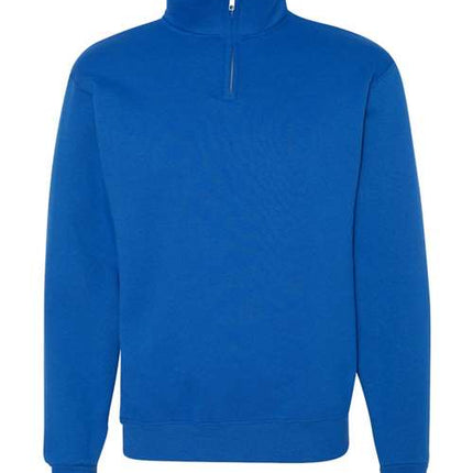 Unisex Nublend® Cadet Collar Quarter-Zip Sweatshirt