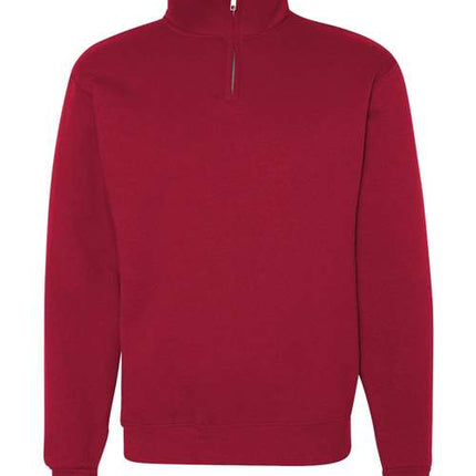 Unisex Nublend® Cadet Collar Quarter-Zip Sweatshirt