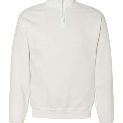 Unisex Nublend® Cadet Collar Quarter-Zip Sweatshirt