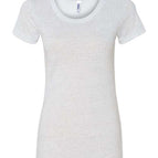 White Fleck Triblend / 2XL