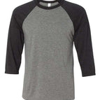 Grey/ Charcoal Black Triblend / XS