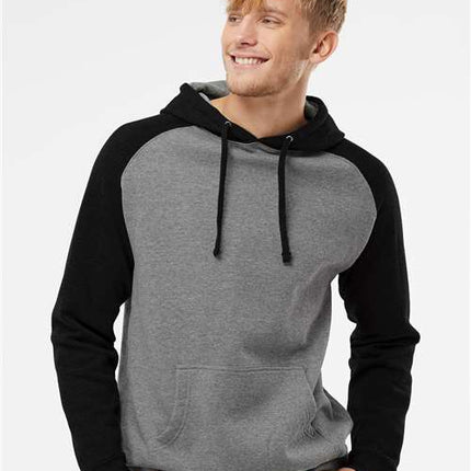 Unisex Raglan Hooded Sweatshirt