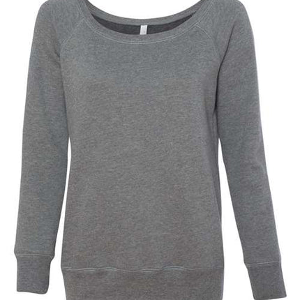 Women’s Sponge Fleece Wide Neck Sweatshirt