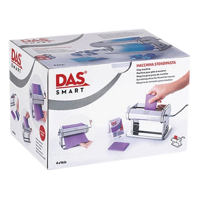 Das Smart Metal Clay Rolling Machine sold by RQC Supply Canada an arts and craft store located in Woodstock, Ontario