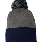 Dark Heather Grey/ Navy / One Size