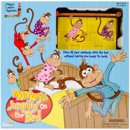 5 Monkeys Jumping on the Bed Board Game sold by RQC Supply Canada an arts and craft hobby store located in Woodstock, Ontario