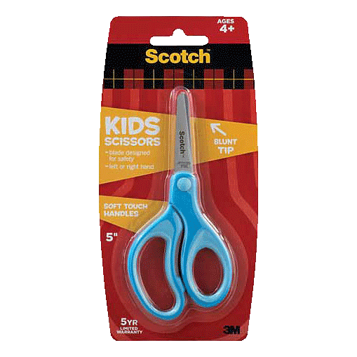 3M Kids Scissors with blunt tip sold by RQC Supply Canada an arts and craft store located in Woodstock, Ontario