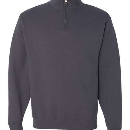 Unisex Nublend® Cadet Collar Quarter-Zip Sweatshirt