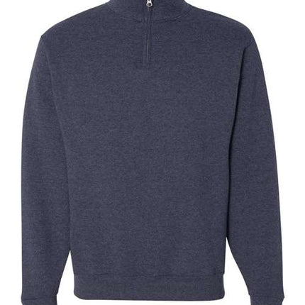 Unisex Nublend® Cadet Collar Quarter-Zip Sweatshirt