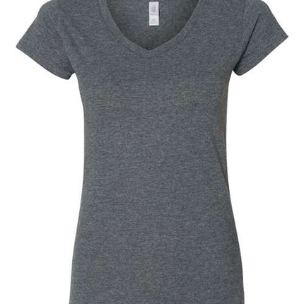 Gildan Women's Softstyle® V-Neck T-Shirt - 64V00L