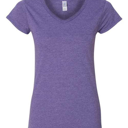 Gildan Women's Softstyle® V-Neck T-Shirt - 64V00L