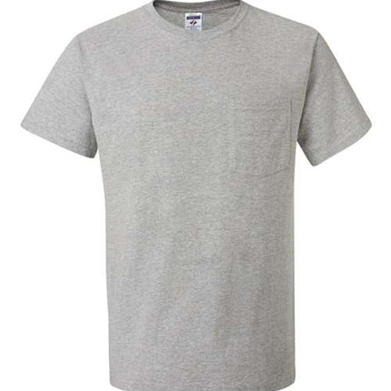 Unisex Dri-Power® 50/50 Pocket T-Shirt