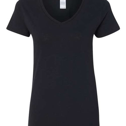 Gildan Women's Heavy Cotton™ V-Neck T-Shirt - 5V00L