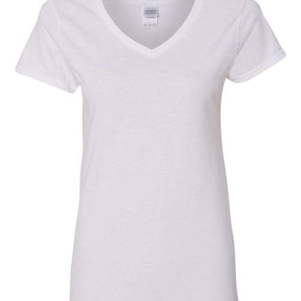 Gildan Women's Heavy Cotton™ V-Neck T-Shirt - 5V00L