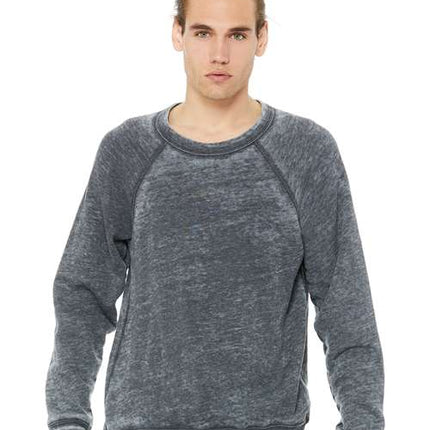 Unisex Sponge Fleece Raglan Crewneck Sweatshirt