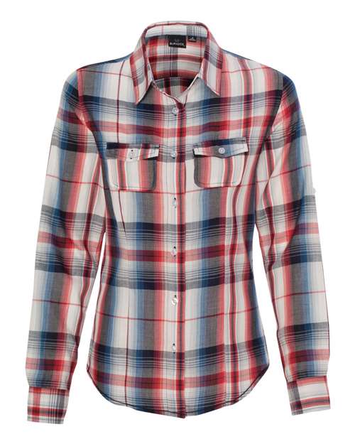 Burnside Women's Plaid Shirt - 5222