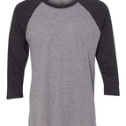 Vintage Black Sleeves/ Premium Heather Body / XS