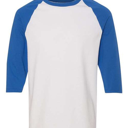 Gildan Unisex Heavy Cotton™ Raglan Three-Quarter Sleeve T-Shirt - 5700