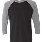 Premium Heather Sleeves/ Vintage Black Body / XS