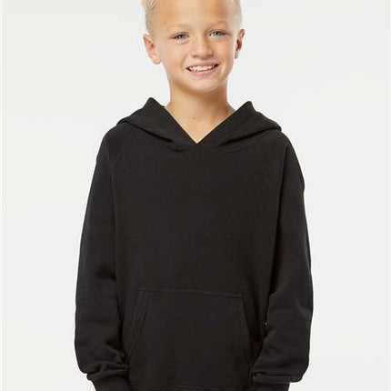 Youth Lightweight Special Blend Raglan Hooded Sweatshirt