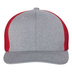 Heather Grey/ Red / One Size