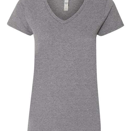 Gildan Women's Heavy Cotton™ V-Neck T-Shirt - 5V00L