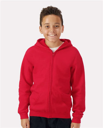 Gildan Youth Heavy Blend™ Full-Zip Hooded Sweatshirt - 18600B