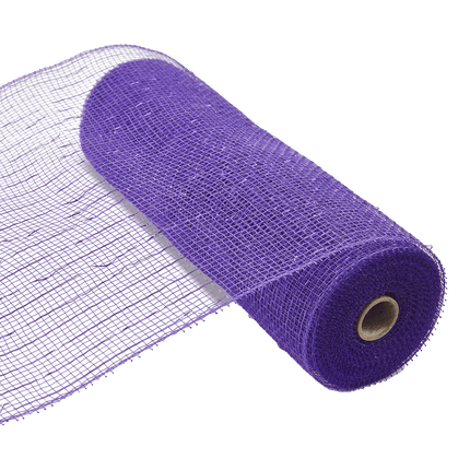 Purple Deco Mesh 10" x 10 yards sold by RQC Supply Canada an arts and craft hobby store located in Woodstock, Ontario