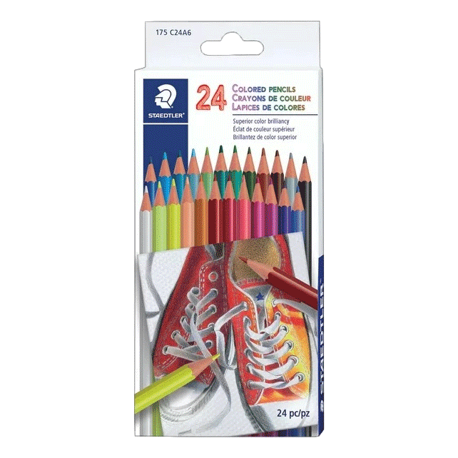 Staedtler Coloured Pencils sold by RQC Supply Canada an arts and craft store located in Woodstock, Ontario