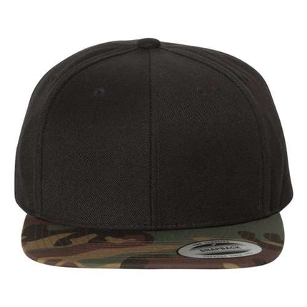 YP Classics Premium Flat Bill Snapback Cap - 6089M