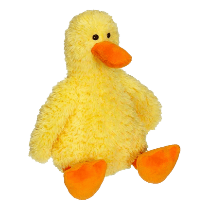 Mini Plush Ducky perfect for Easter Gifts and Personalization, sold by RQC Supply Canada an arts and craft store located in Woodstock, Ontario