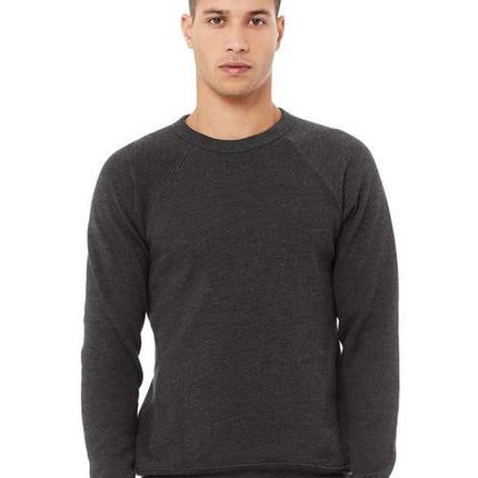 Unisex Sponge Fleece Raglan Crewneck Sweatshirt