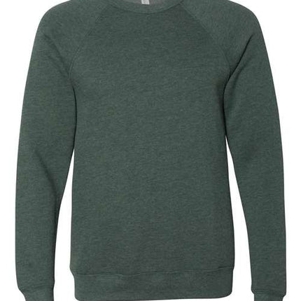 Unisex Sponge Fleece Raglan Crewneck Sweatshirt